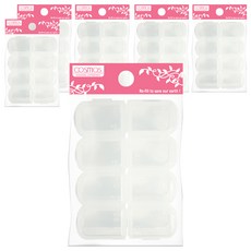 台灣 COSMOS 可拆式分裝盒 8格, 透明色, 6個