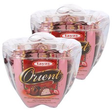 tayas 東方草莓味 可可製品 蘋果造型, 850g, 2桶