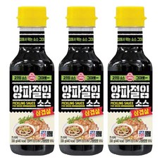 오뚜기 삼겹살 양파절임소스, 330g, 3개
