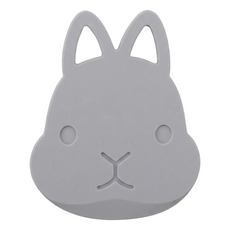 ECHO 兔子頭型矽膠刮刀, 1個, 顏色隨機