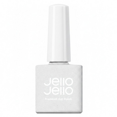 Jello Jello 韓國原廠直供 彩色美甲凝膠, JG-08 Silver Leon, 10ml, 1瓶