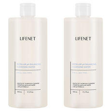LIFENET 弱酸性保濕卸妝水, 510ml, 2個
