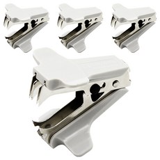 WHASHIN 6發兩用除針器 泡殼包裝, 4個, 象牙白 + 銀色