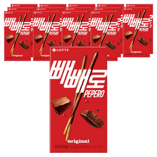 롯데웰푸드 빼빼로 초코, 54g, 15개