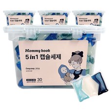 마미북 파워클린 초고농축 캡슐세제, 4개, 30개입