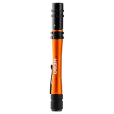 NEBO Master 筆型手電筒 500流明 IP67防水防塵等級, 黑色 + 橘色, 1個