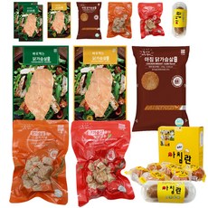 아침 맛있는 계란&닭가슴살 세트, 1세트
