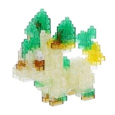 nanoblock 河田積木 迷你積木 NBPM-083, 1個, 葉伊布 水晶特別版