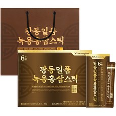 광동 일품 녹용홍삼 스틱 30p + 쇼핑백, 300ml, 1개