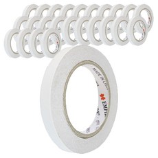 帝國雙面膠帶 15 mm x 30 m, 白色半透明, 25入
