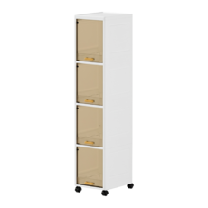 ONE HOUSE 四季夾縫收納櫃 OH-R206-C254 4層 70L, 白色