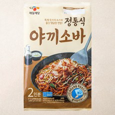 CJ제일제당 정통식 야끼소바 2인분, 412g, 1개
