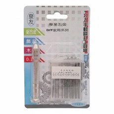 泉友 11入手動鑽孔工具組, 鑽頭0.8mm + 0.1mm + 1.2mm + 1.5mm + 1.8mm + 2.0mm + 2.2mm + 2.5mm + 2.8mm + 3.0mm, 1組