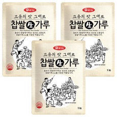 움트리 찹쌀생가루 1KG, 3개