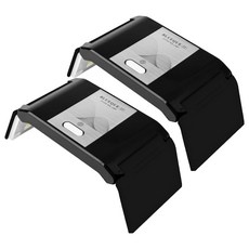 Gogoblanc 便攜式 36W LED 紫外線凝膠美甲燈, 黑色, 2個