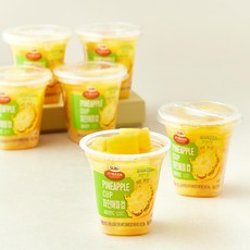 돌 후룻컵 스위티오 파인애플컵, 198g, 1개입, 6개