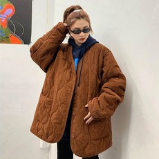 피어니스트 여성용 코듀로이 누빔 자켓 점퍼