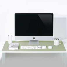 미소로운 와이드 논슬립 테이블 데스크 매트, 애쉬그린