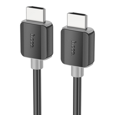 hoco. 浩酷 US08 HDTV 2.0 公對公 清銳4K高清數據線 99.3g, 2m, 黑色, 1條