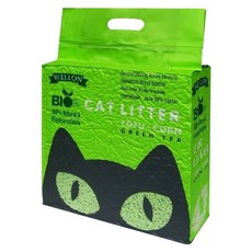 WELLON 威龍 bio 細顆粒2.0豆腐貓砂 2.5kg 天然豆腐砂 強力凝結 除臭環保, 綠茶, 1包