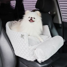 叮咚 Pet Pet 高級控制台汽車安全座椅, 灰色