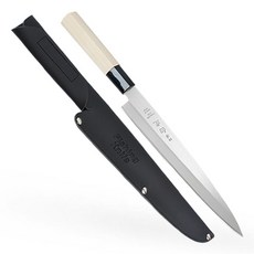 칼백화점 일본 백호 특선 사시미 일식도 + 칼집 세트, 혼합색상, 1세트