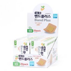 네오밴드 밴드플러스 PVC 네모 12매, 12개입, 20개