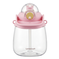 LocknLock 樂扣樂扣 愛豆杯 ABF880PIK, 粉色, 1.3L, 1個