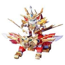 BANDAI SD鋼彈 BB戰士 164 武神輝羅鋼 頑馱無轟炎王 組裝模型, 1個