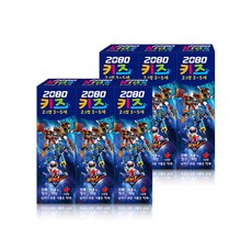 2080 키즈 2스텝 치약 또봇V, 6개