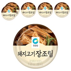 청정원 돼지고기 장조림, 95g, 6개
