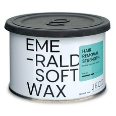 jandco 祖母綠軟式罐裝蠟, 400g, 1個