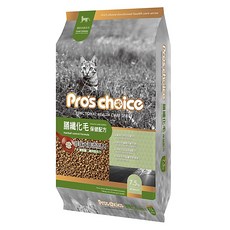 福壽實業 Pro's choice 博士巧思 膳纖化毛貓 乾飼料, 溫和化毛, 7.5kg, 1袋