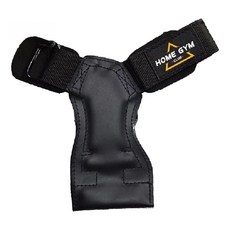 三次方 HOME GYM Valeo健身拉力手套 舉重助力 防滑耐磨 健身配件, S, 橡膠黑, 1雙