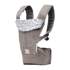 tobdi air peacell 空氣天然氣囊背巾 超輕量竹纖維 專利氣囊護肩 新生兒至20公斤適用 All in one, 露絲星球棕