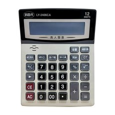 LIBERTY 利百代 12位元語音計算機 18.8 x 14.5 x 4.3cm, 黑色 + 銀色, 1個