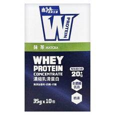 義美生醫 W PROTEIN乳清蛋白飲 抹茶, 350g, 1盒