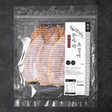 건미담푸드 두번 구운 한마리 오징어 3미, 165g, 1개