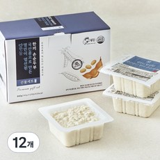 한둘 명인이 엄선된 국산콩으로 만든 한끼 손순두부, 140g, 12개