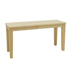 재즈 원목 2인 벤치, 내추럴