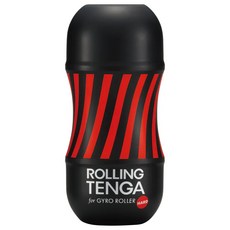 TENGA ROLLING TENGA GYRO ROLLER CUP 迴炫控絕配杯 強韌版, 1個, 黑色