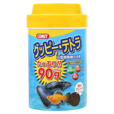 COMET 可美多 小型熱帶魚主食薄片飼料, 90g, 1瓶