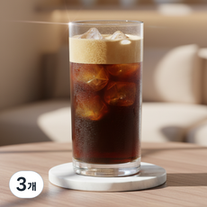 LIVINGMATE Tritan 直筒杯 430ml, 3個, 透明