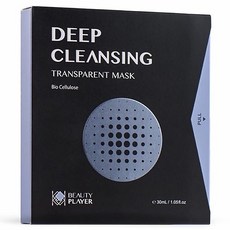 BEAUTY PLAYER 極透淨膚清潔面膜，深層毛孔淨化與調理油水平衡, 150ml, 1盒
