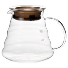 卡特屋 雲朵咖啡壺 600ml 耐熱無鉛玻璃 附壺蓋, 壺1個 + 壺蓋1個, 1個