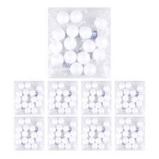 Uniart 1000 白球 保麗龍球 35mm, 單一顏色, 10入