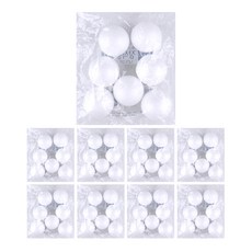 Uniart 1000 白球保麗龍球 50mm, 單一顏色, 9入