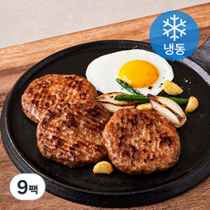 백록담포크 제주흑돼지 함박스테이크(냉동), 300g, 9팩
