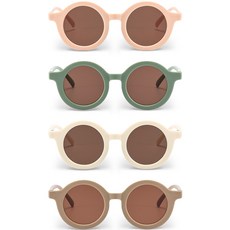 孩童太陽眼鏡 4入組