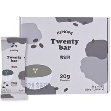 BENOPE 20條黑色芝麻蛋白棒 12入, 696g, 1盒
